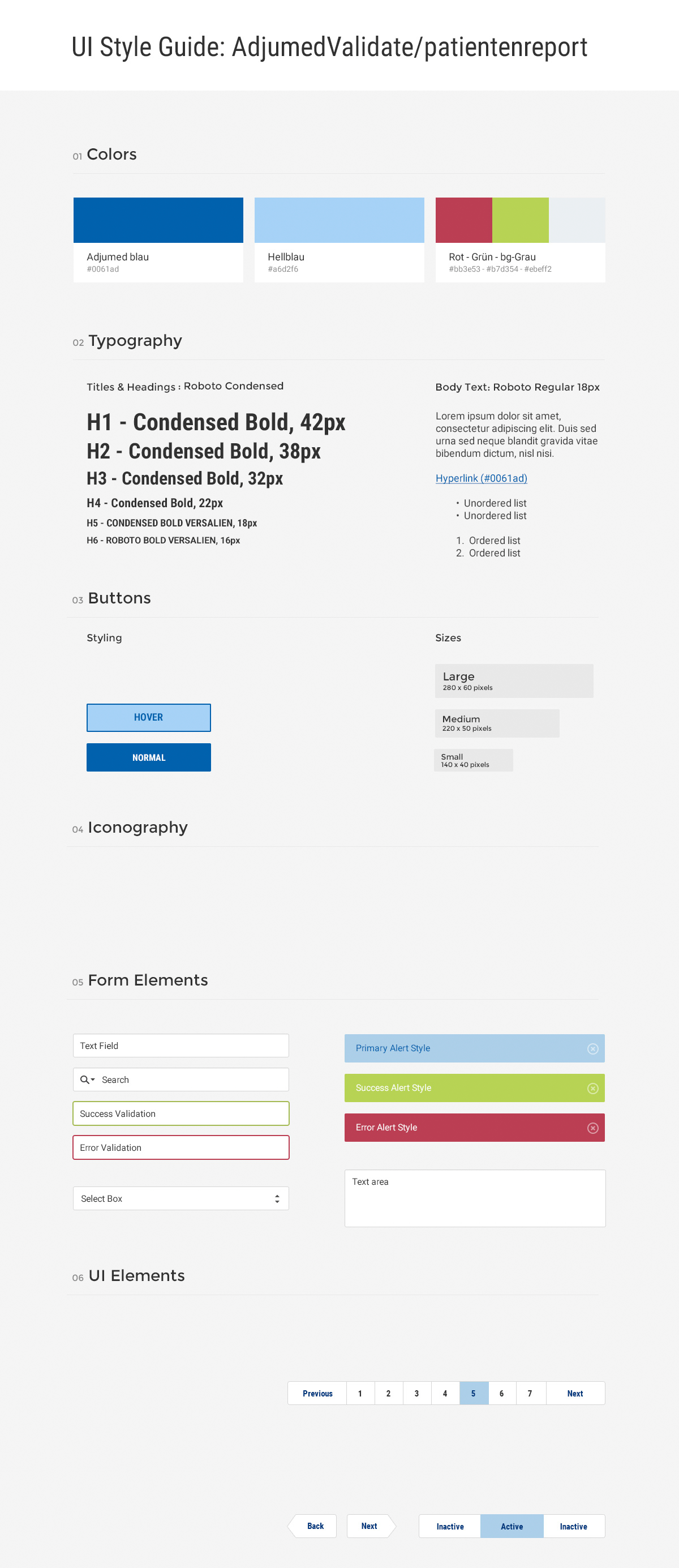 Wireframe/Interaktiver Prototyp Wireframe/Interaktiver Prototyp